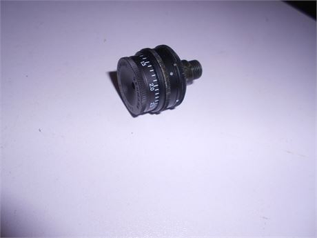 GEHMANN REAR SIGHT IRIS ADJUSTABLE APERTURE