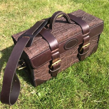 Hand Made Elephant Skin Cartridge Bag