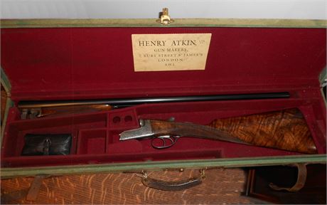 Henry Atkin 20 Bore Double Trigger Box Lock Ejector