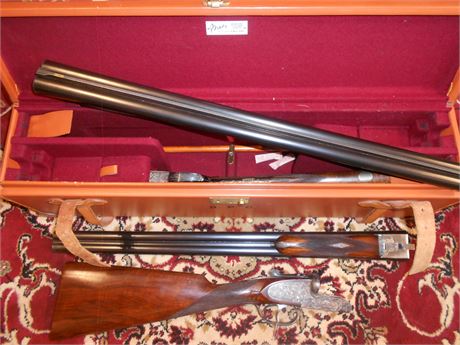 AYA XXV A Fine Cased PAIR 12 Bore Double Triggered Sidelock Ejectors