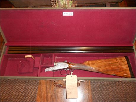 EDWINSON GREEN 12 Bore Sidelock Ejector Cased