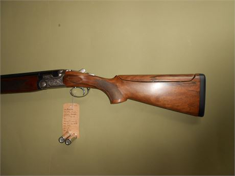 BERETTA 12 BORE 'FIELD' MODEL O/U SINGLE TRIGGER EJECTOR